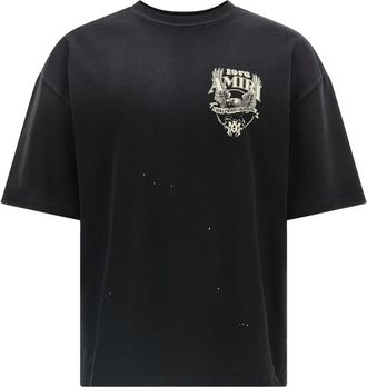 Amiri Black Logo T-shirt