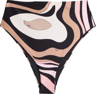 Pucci Printed Bikini Briefs - Multi Print - M (UK12 / M)