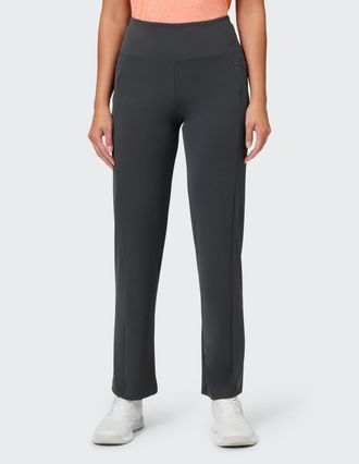 Venice Beach Funktionshose VENICE BEACH FUNKTIONSHOSE ANDRINA, Damen, Gr. XXL (46), N-Gr, grau (anthrazit), Obermaterial: 75% Polyamid, 25% Elasthan, Hosen Funktio