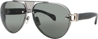 Bugatti Unisex Grey Rectangular Sunglasses 05GM