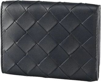 Bottega Veneta Pre-owned Wallets, female, Black, Size: ONE SIZE Pre-owned Leather wallets