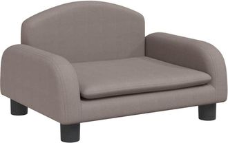 vidaXL Divano per Bambini Tortora 50x40x30 cm in Tessuto - Vidaxl