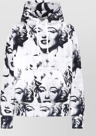 Vaquera hooded sweatshirt graphic print kangaroo pocket