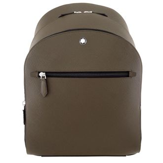 Montblanc Medium Backpack with 3 Compartments in Sartorial Leather