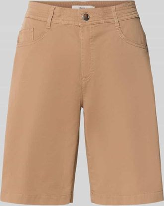 Brax Brax Regular Fit Bermuda aus Baumwoll-Mix Modell MAINE B in Camel, Gr&ouml;&szlig;e 38