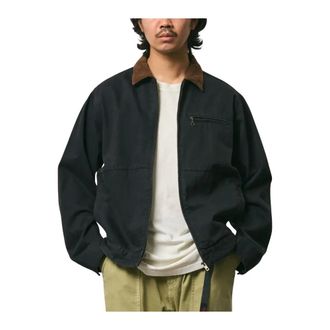 Gramicci Japanese Denim Trucker - Heren - Jassen - Zwart - Maat: S Denim