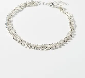 Simons Womens Multi-tier ankle chain