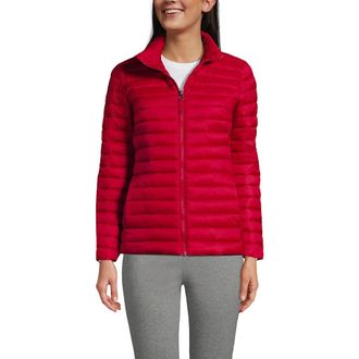 Lands End School Uniform ThermoPlume Jacket in Red at Nordstrom, Size Small