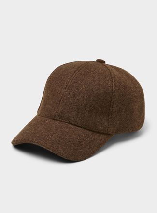 Simons Womens Felted cap in mottled colours