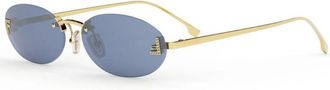 Fendi FE4075US 30V Womens Sunglasses Gold Size 54
