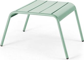 Oviala Reposapi&eacute;s de metal verde salvia