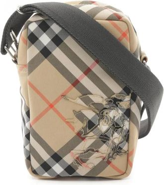 Burberry Borsa a spalla Vintage Check anni 2020 - Toni neutri