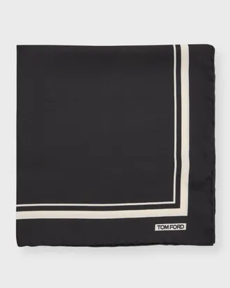Tom Ford Men & apos;s Silk Pocket Square