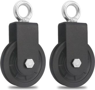 OEM Polea De 90 Mm Para Fitness Y Bricolaje, Capacidad De Carga De 160 Kg, 2 Unidades