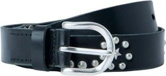 Our Legacy Star Fall Belt - Dames - Riemen - Zwart - 70 CM - Leer - Accessoires