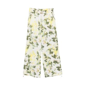 Liu Jo Wide Trousers, female, Multicolor, Size: XS Wide Trousers