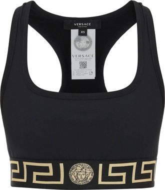 Versace Top bordo Greca