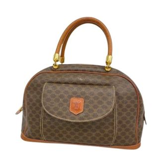 Celine Pre-owned Handbags, female, Brown, Size: ONE SIZE Pre-owned Vintage Plastic Handbag