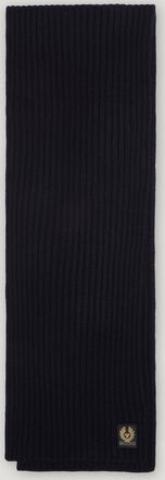 Belstaff Watch Scarf Mens Lambswool Black Size One Size