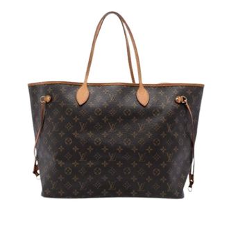 Louis Vuitton Pre-owned Tote Bags, female, Brown, Size: ONE SIZE Pre-owned Neverfull GM Tote Bag