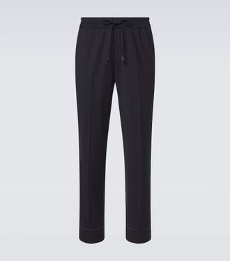 Brioni Asolo wool straight pants