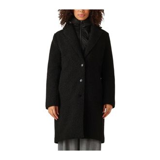 Beaumont Amsterdam Jassen, Dames, Zwart, M, Polyester, Stijlvolle Tara Coat voor dames