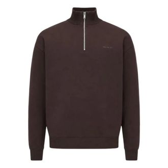 Genti Maglione con zip corta - - Sweatshirts & Hoodies - Uomo - Rosso - M
