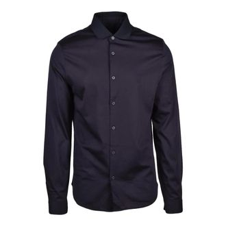 A|X Armani Exchange Casual Shirts, male, Blue, Size: 2XL Armani Exchange shirt