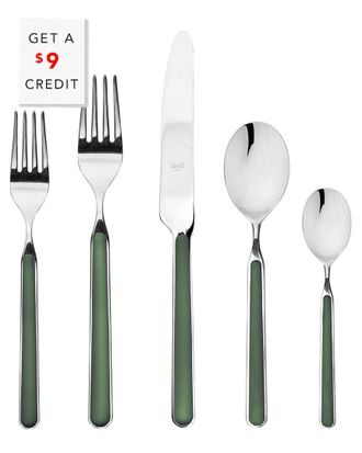 Mepra Fantasia Green 5Pc Place Setting With $13 Credit