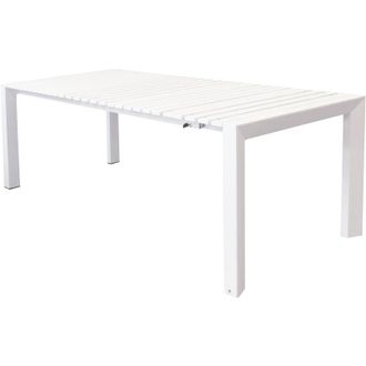 Milani Home Milani Home - bruno - tavolo con struttura in alluminio verniciato bianco o antracite