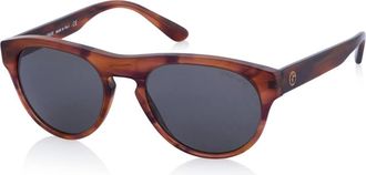 Armani Zonnebril met rond montuur - Heren - Accessoires - Bruin - Maat: ONE Size