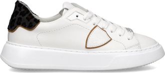 Philippe Model Sneakers Temple Tennis - Dames - Sneakers - Wit - 36 EU - Leer - Schoenen