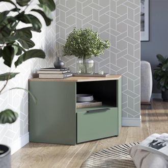 Vicco Mueble Bajo Para Tv Wido, Verde, 68 X 50 Cm, Vicco