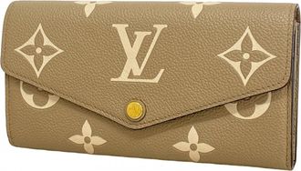 Louis Vuitton Clear Tourterelle Long Wallet (Bi-Fold) (Pre-Owned)