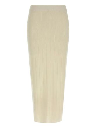 Max Mara Sante skirt - women - Cashmere - M - White