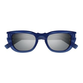 Saint Laurent Dames, Accessoires, Blauw, Maat: 51 MM