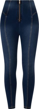 Freddy Jeggings WR.UP 7/8 con cucitura centrale e vita alta