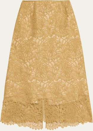 Vince Lace Slip Skirt