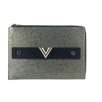 Louis Vuitton Platine Epi Leather Clutch Bag Pochette (Pre-Owned)