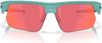 Oakley Bisphera 68mm Prizm Gradient Oversize Rectangular Sunglasses in Blue at Nordstrom