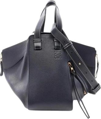 Loewe Pre-owned Handbag - Dames - Vintage Handtas - Zwart - ONE Size - Leer - Vintage