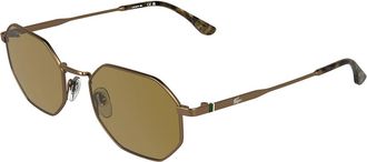 Lacoste L280S 750 Mens Sunglasses Gold Size 53