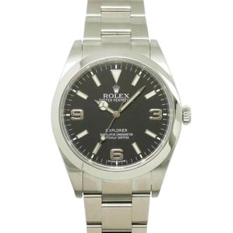 Rolex Orologio da polso Pre-owned Explorer - - Pre-owned - Uomo - Nero - ONE SIZE