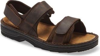 Naot Arthur Sandal in Crazy Horse Leather at Nordstrom, Size 45