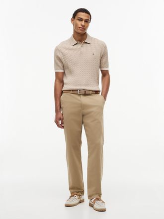 Tommy Hilfiger Mens Relaxed Flex Chino - New Vintage Khaki - 29W x 30L