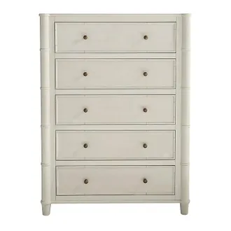 Ballard Designs Villandry 5-Drawer Tall Dresser - Oak - Ballard Designs