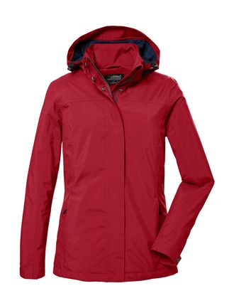 Killtec Outdoorjacke KILLTEC KOS 42 WMN JCKT, Damen, Gr. 34, rot, Oberstoff: 100% Polyester, Futter: 100% Polyester, Jacken Outdoorjacke, Wasser- u winddicht,