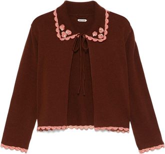 Bode Rookie Cardigan - Womens - Wool/Cashmere