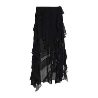 AllSaints Dames, Rokken, Zwart, Maat: XS Poliester