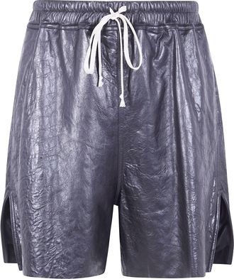 Rick Owens Leather Shorts Boxers